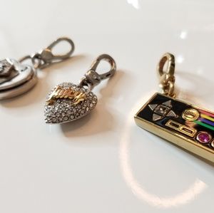 3 juicy couture charms